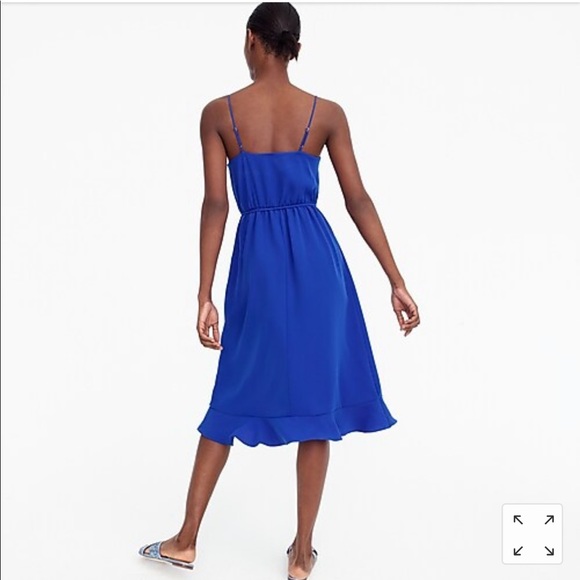 Pink J. Crew Ruffle Dress - Picture 4 of 8